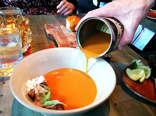 The Spence Tomato Soup in a can