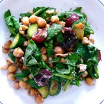 Cherry Chickpea Salad