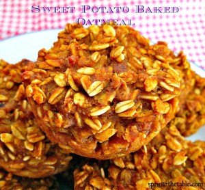 Sweet Potato Baked Oatmeal