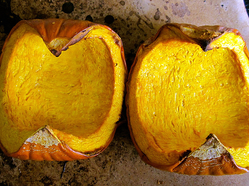 Roasted pumpkin