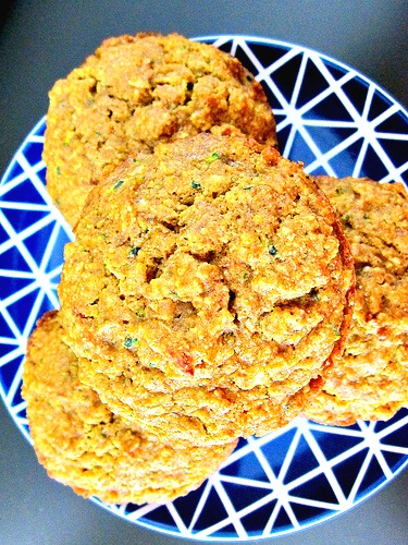 pumpkin-zucchini-muffin