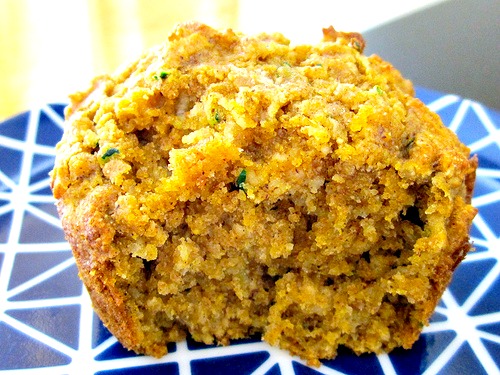 pumpkin-zucchini-muffin