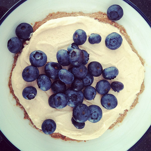 Blueberry Protein Tart