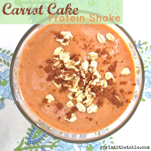 Carrot Cake Batter Shake