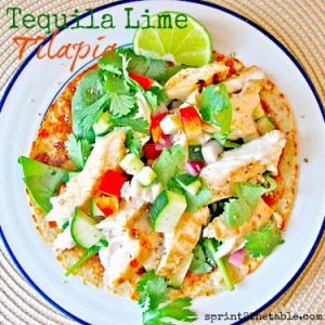 Tequila Lime Tilapia