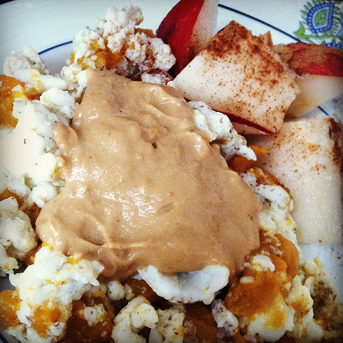 SP Scramble with PB Sauce