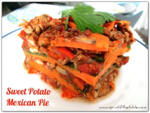 Sweet Potato Mexican Pie