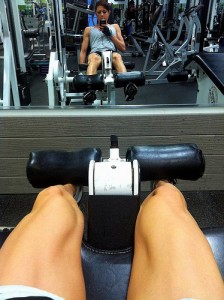 Leg Extensions seated