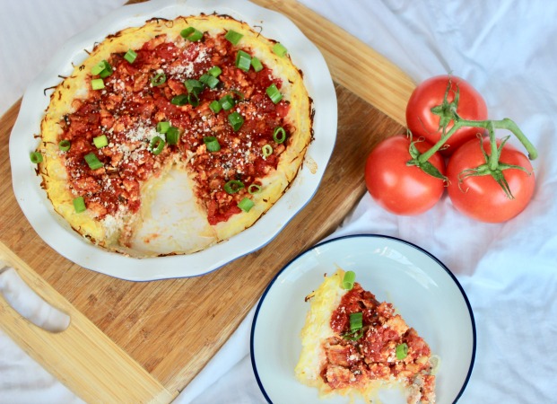 This Spaghetti Squash Pie is a healthier, delicious re-make of a childhood classic. Plus, it's low fat and gluten-free!