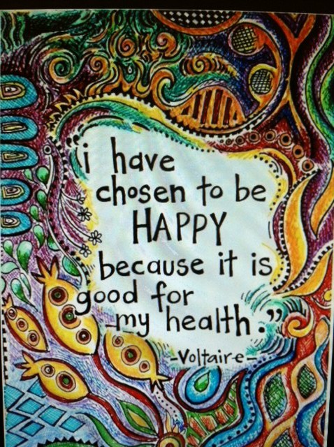 Choose Happy - Voltaire