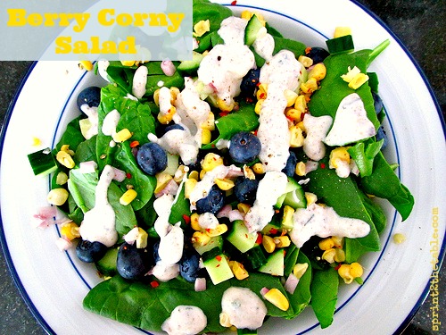 Berry Corny Salad
