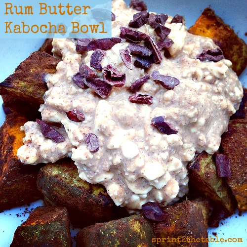 Rum Butter Kabocha Bowl