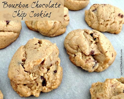 Bourbon Chocolate Chip Cookies