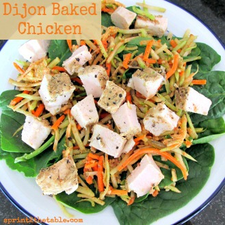 Easy Dijon Baked Chicken