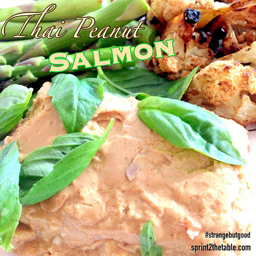 Thai Peanut Salmon