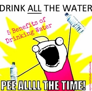 5 Benefits to Drinking Water