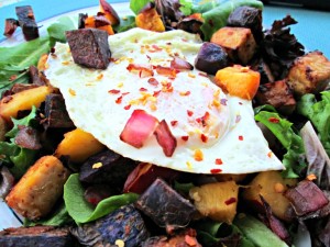 GA Peach & Tempeh Hash