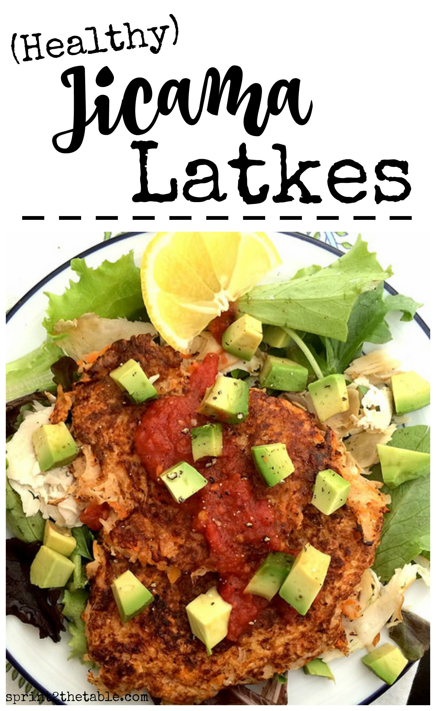 Healthy Jicama Latkes