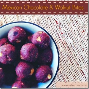 Mexican Chocolate & Walnut Healthy Bites