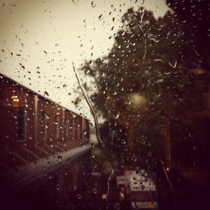 I'm only happy when it rains...