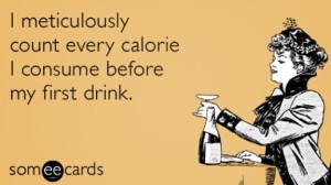 Sober calorie counting