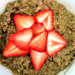 Strawberry TVP Oats