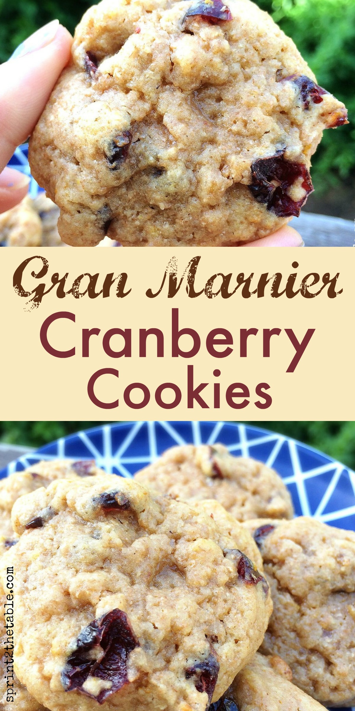 If you like a soft, doughy cookie, these Gran Marnier Cranberry Cookies will be your favorite too!