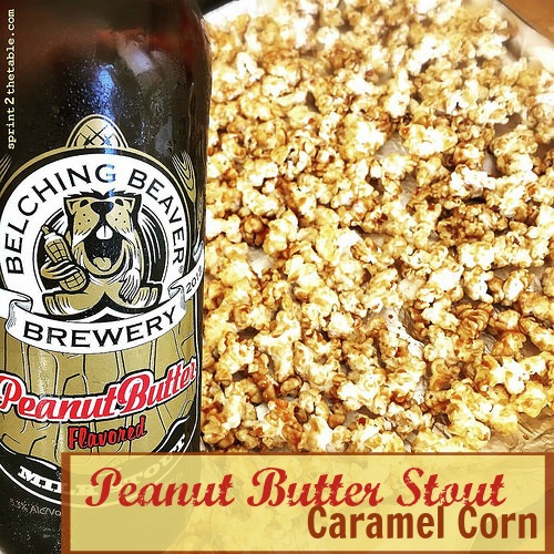 Peanut Butter Stout Caramel Corn