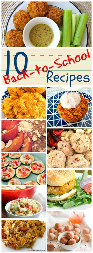 10 Back-to-School Recipes