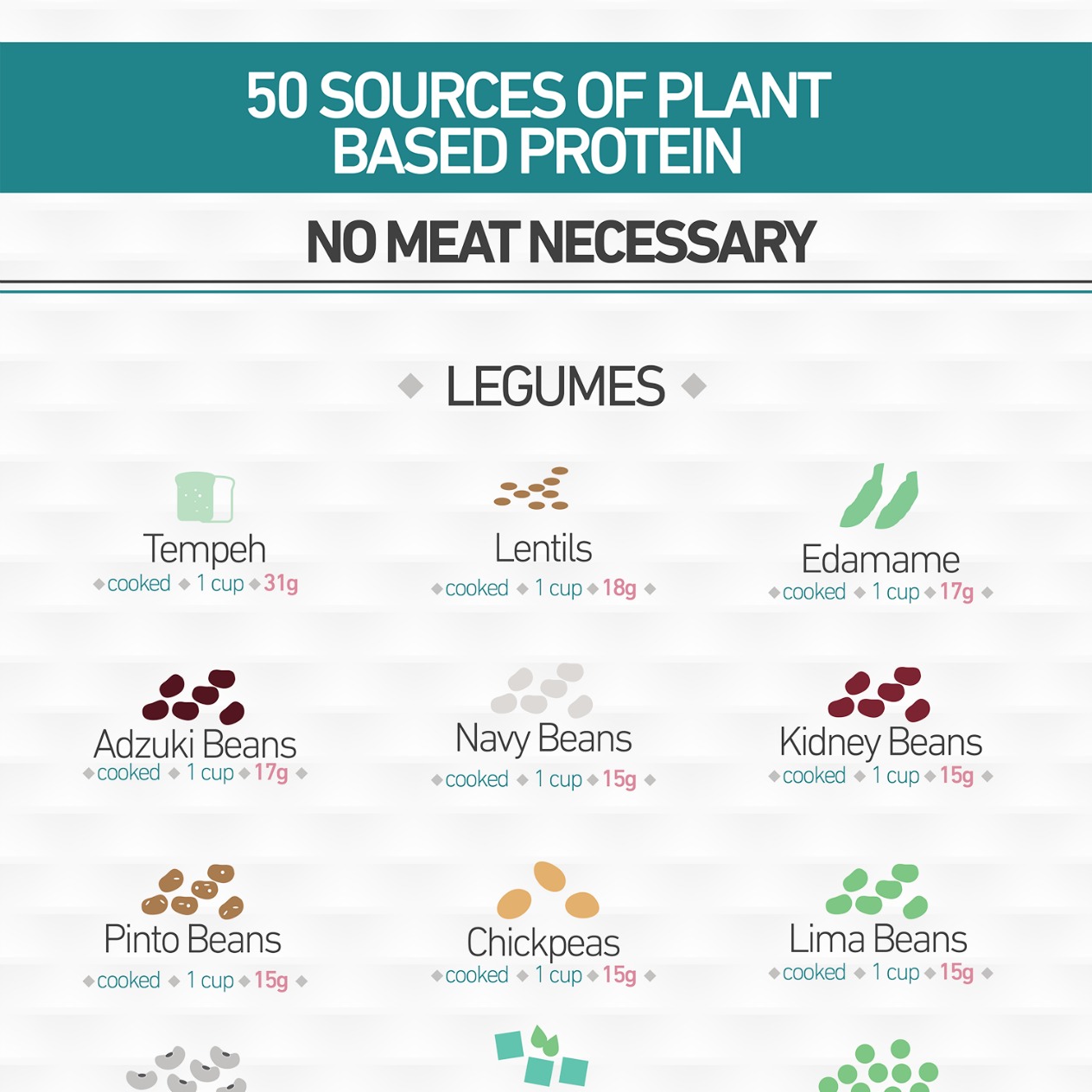50 Sources of Plant Based Protein | Sprint 2 the Table