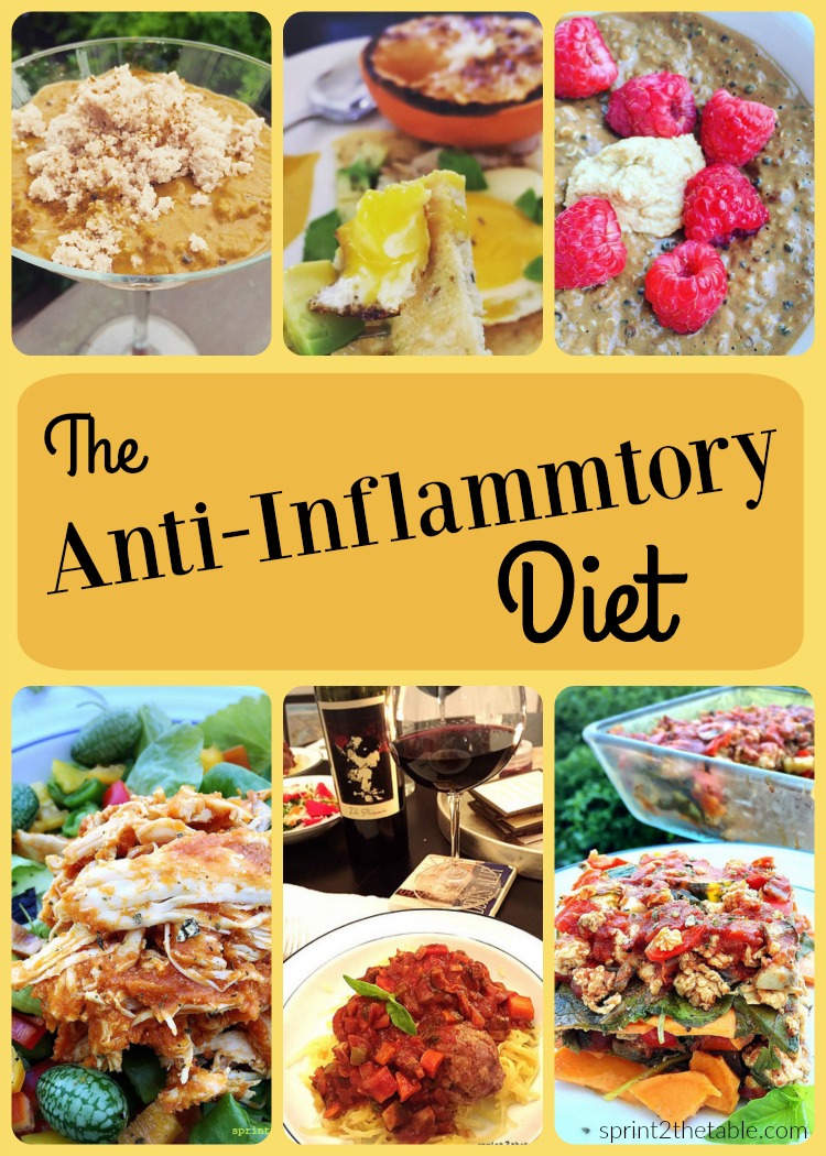 Anti-Inflammatory Diet - great for a reset, to reduce bloat, and to relieve joint pain!