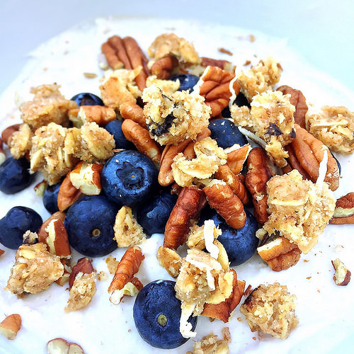 Coconut-Vanilla Greek Yogurt Bowl