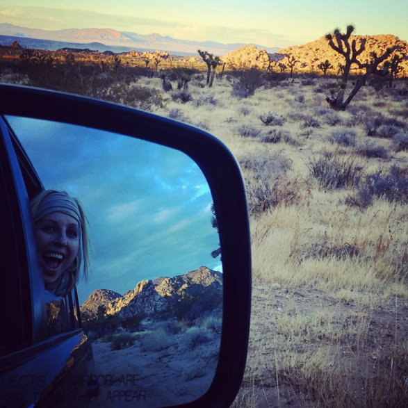 Lucie at Joshua Tree