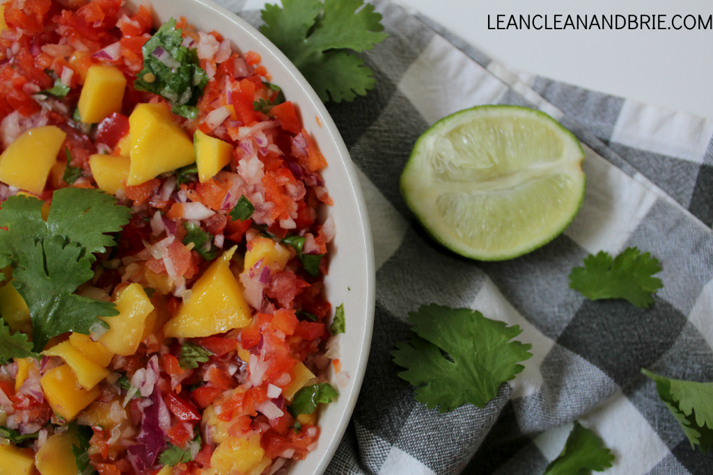 Fresh Mango Lime Salsa