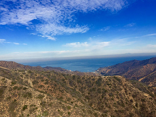 Garden to Sky Summit view on Catalina Island