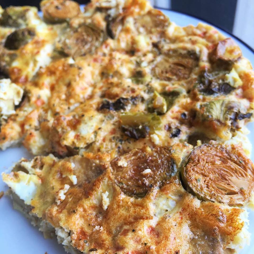 Leftover frittata