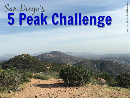 5 Peak Challenge - view from North Fortuna