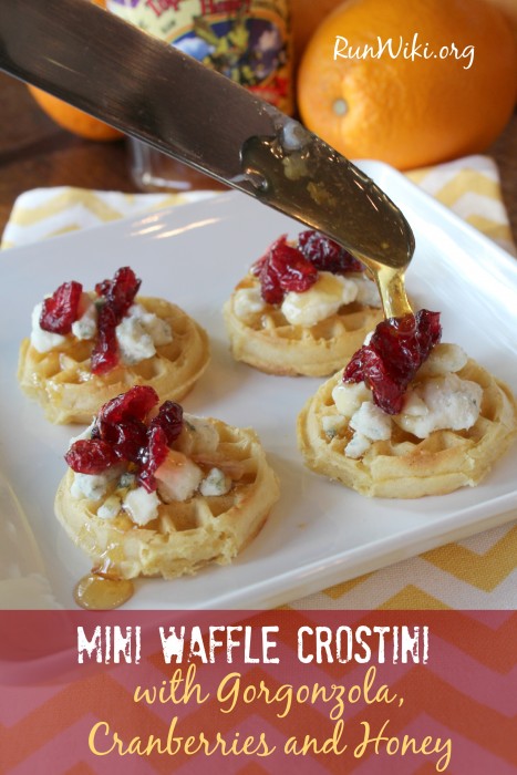 Mini Waffle Crostini