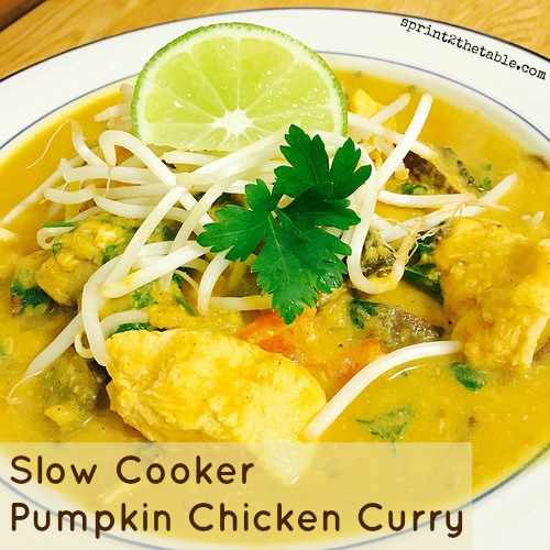 Slow Cooker Pumpkin Chicken Curry