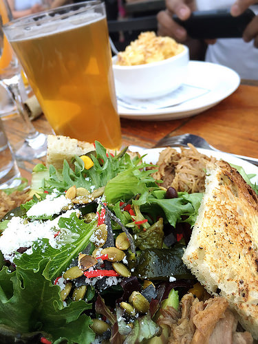 The Brew Project - Southwest Salad with BBQ Pork