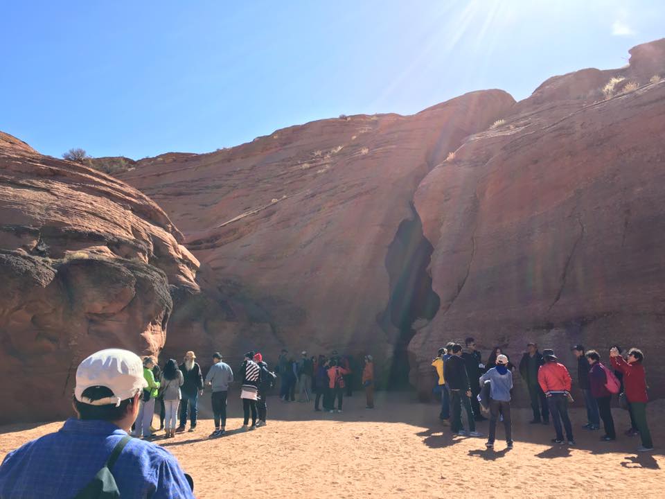 Upper Antelope Canyon entrance