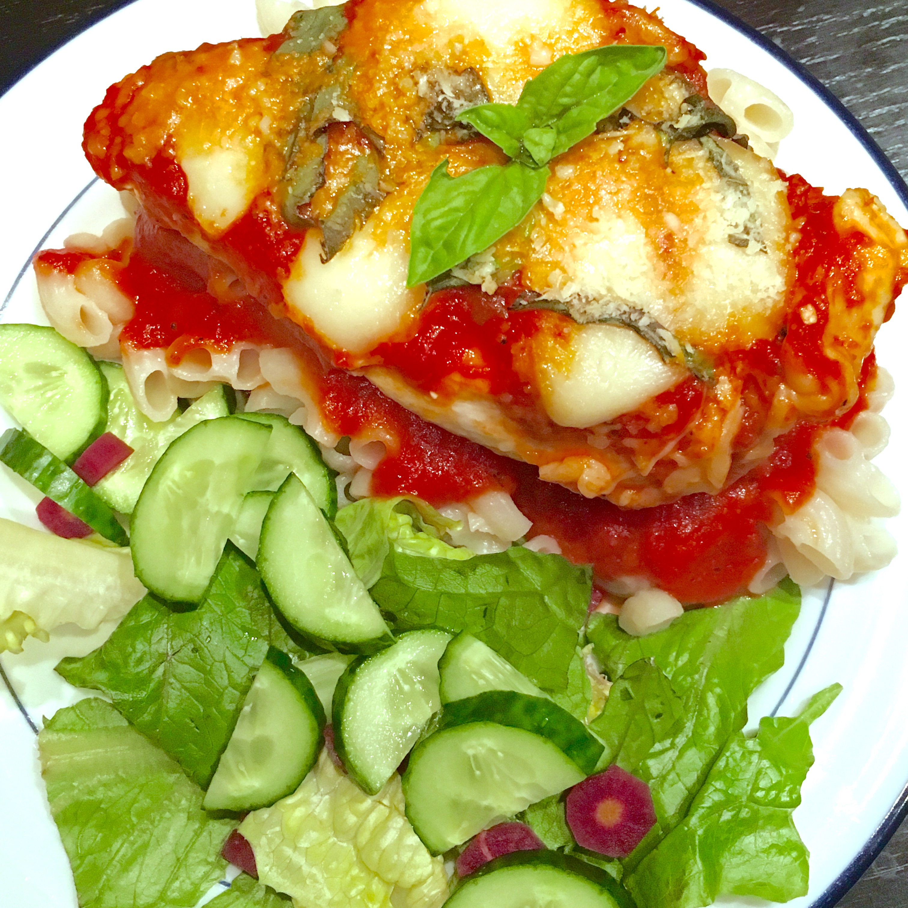 Quickie Chicken Parmesan