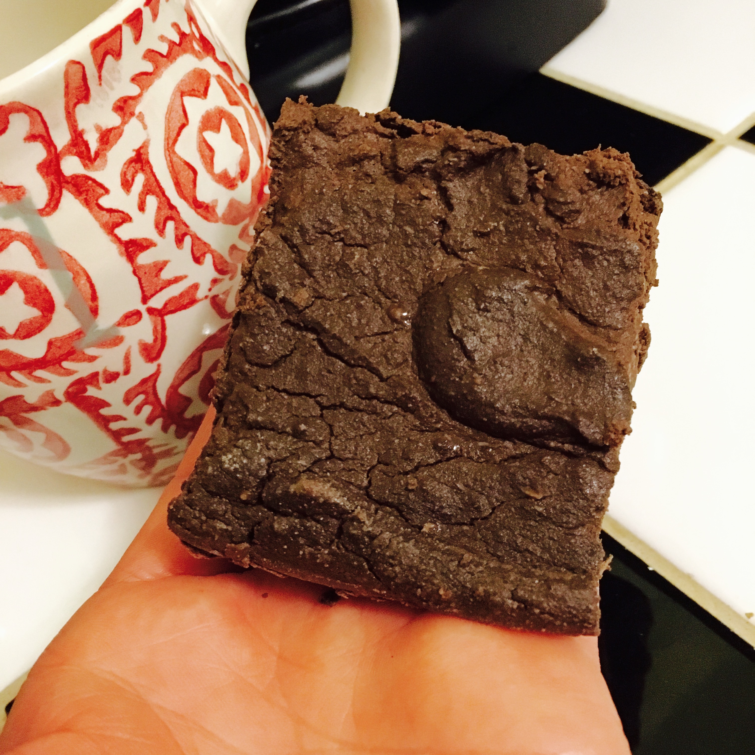 Sugar-free protein brownies - legit breakfast!