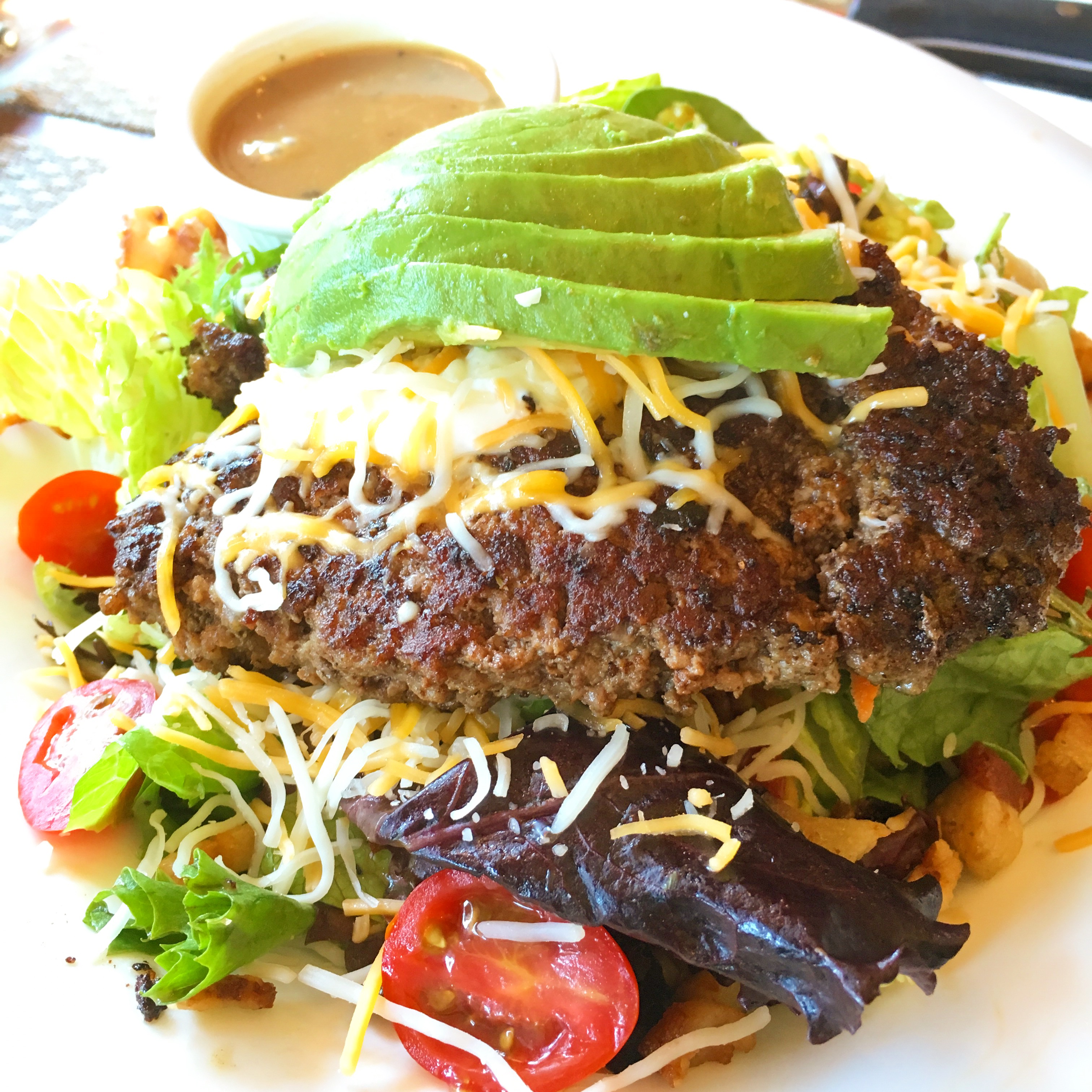 Napa Valley Burger salad