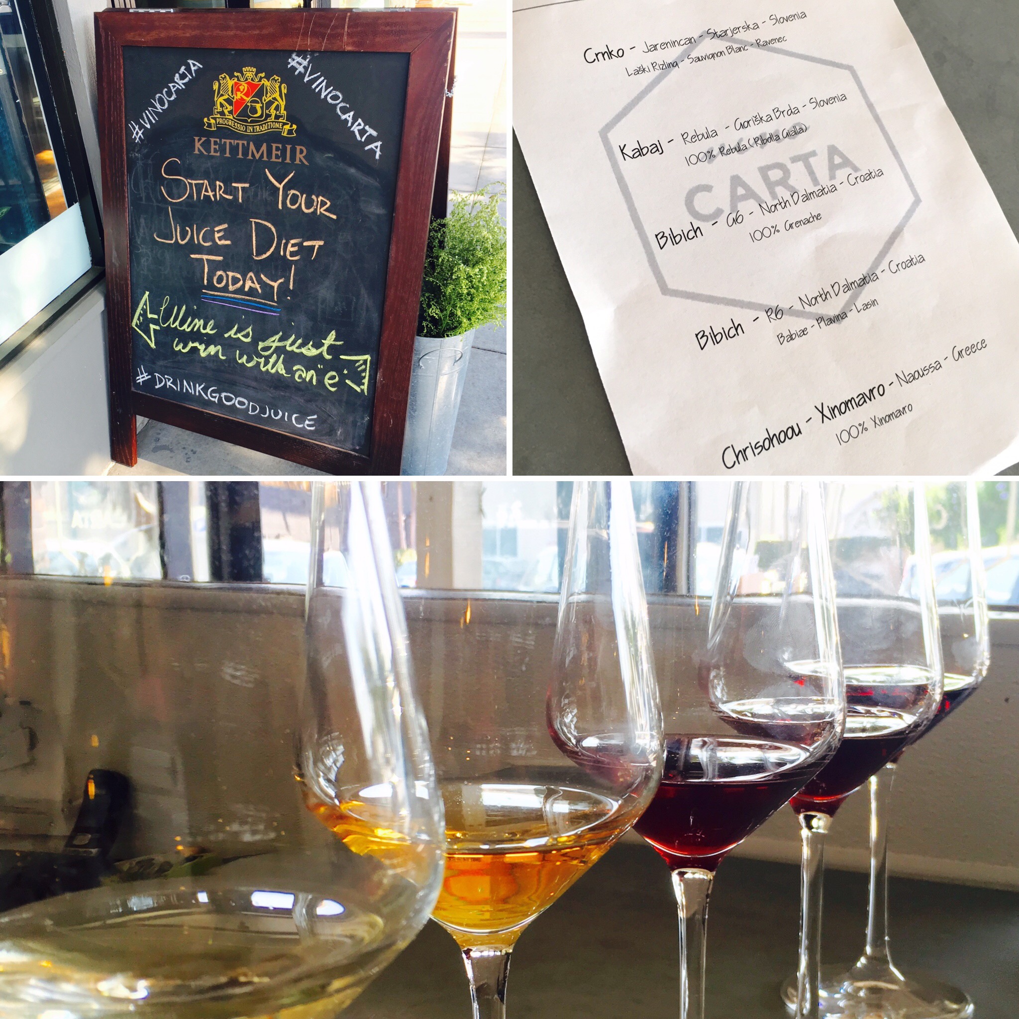 VIno Carta wine tasting in San Diego's Little Italy