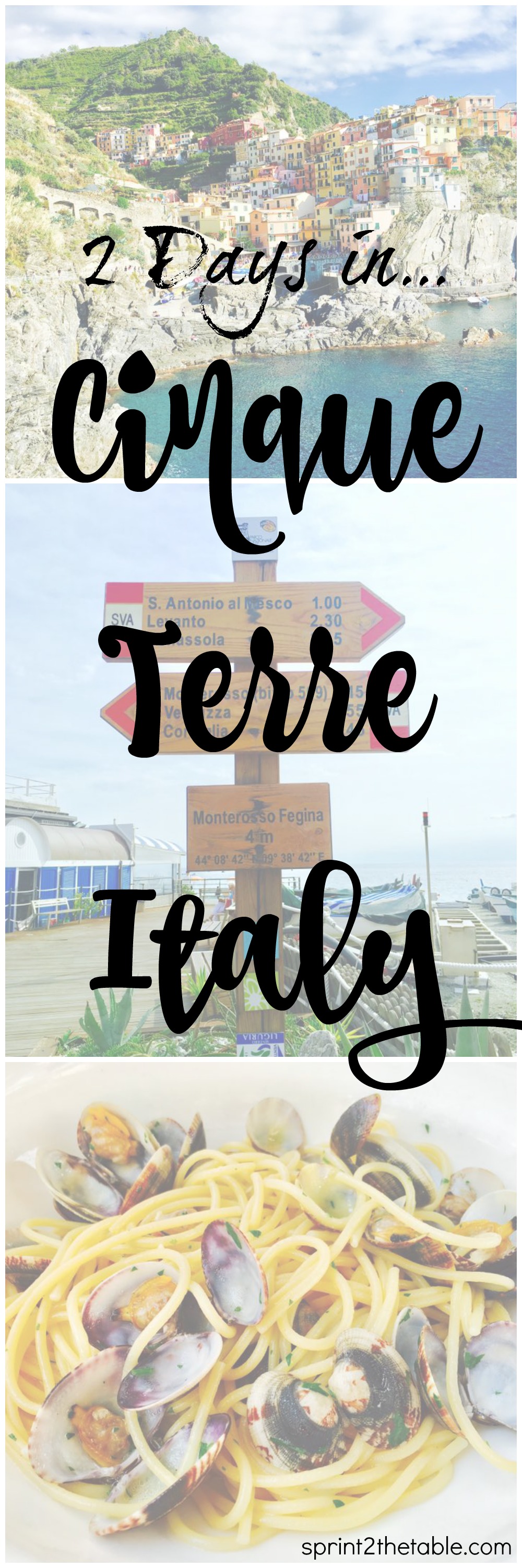 How to spend the perfect 2 days exploring, hiking, and eating your way through Cinque Terre, Italy!