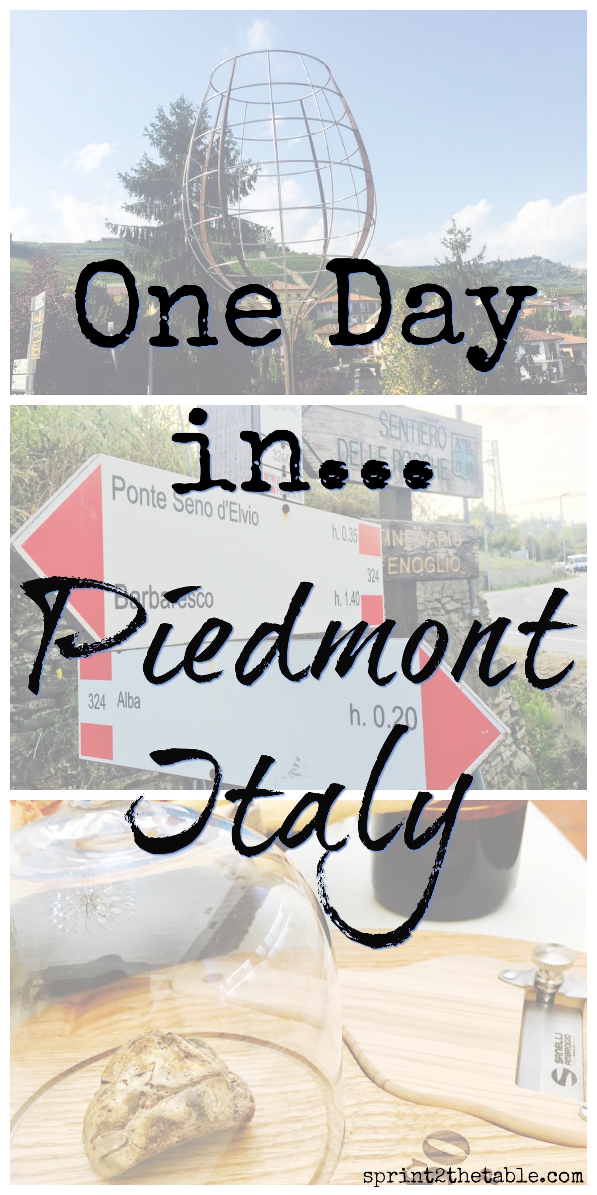 One Day in Piedmont Italy