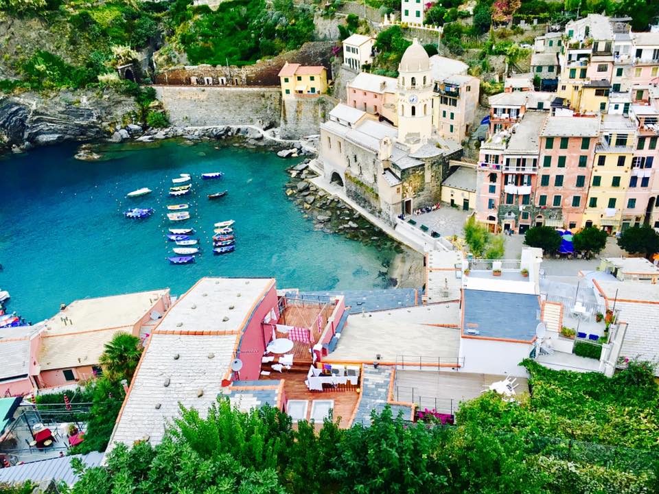 View from Castello Doria in Vernazza