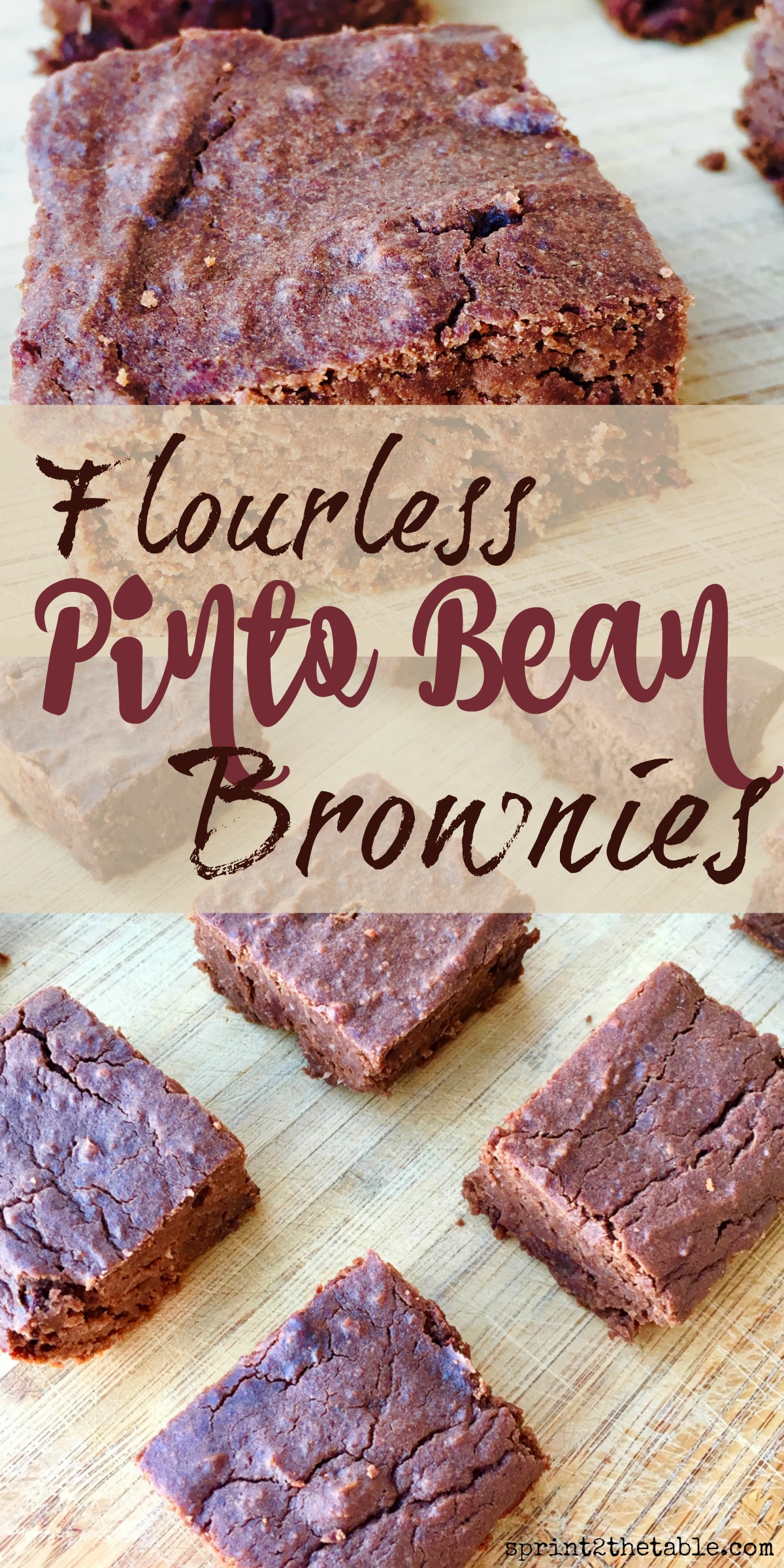 These Flourless Pinto Bean Brownies are gluten-free, sugar-free, and dairy-free. And they're so good they'll fool your whole family!