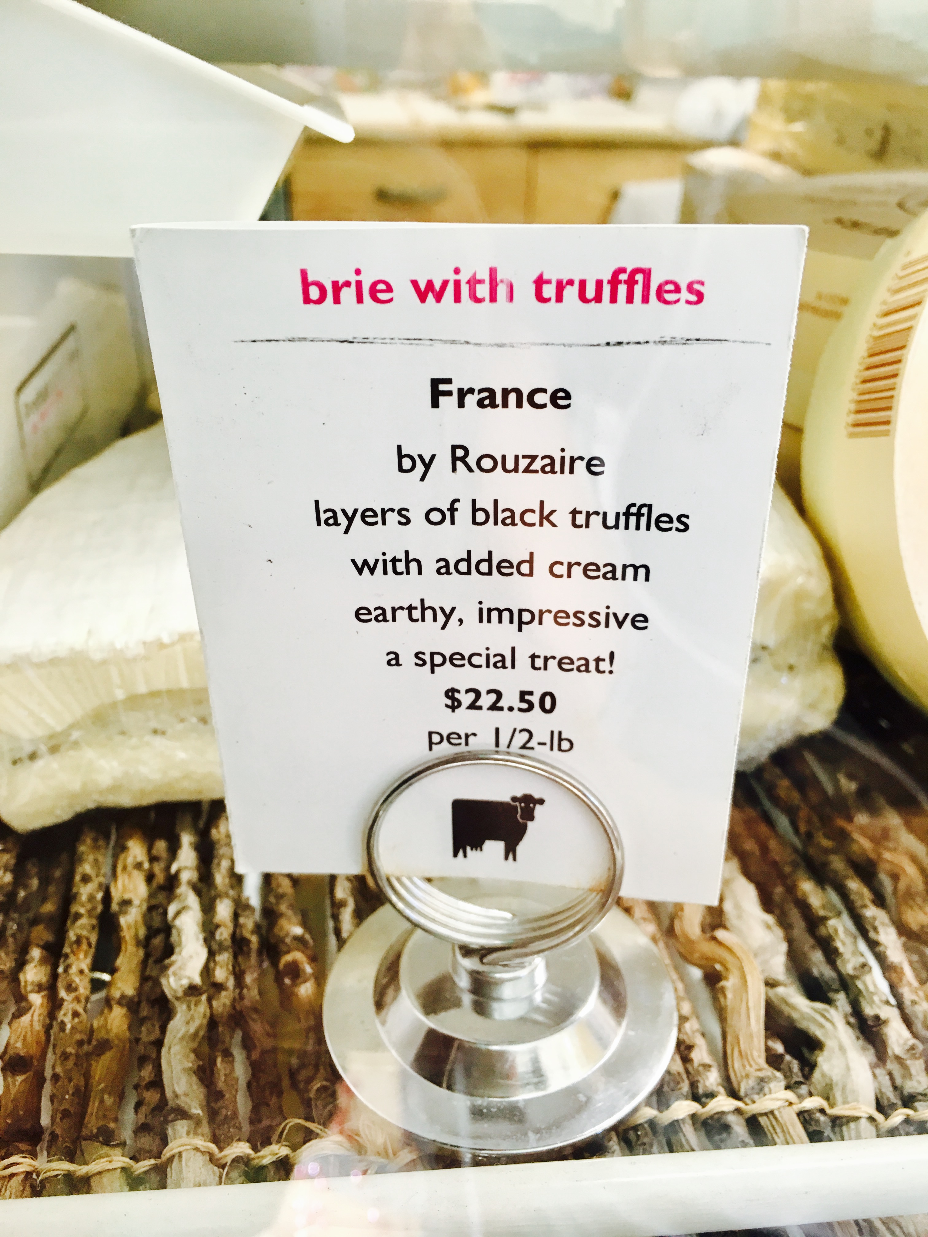 Brie with Truffles